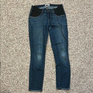 Paige verdugo ankle skinny maternity jeans. Size 24.